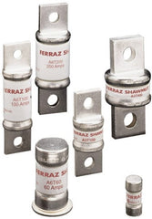 Ferraz Shawmut - 160 VDC, 300 VAC, 1200 Amp, Fast-Acting General Purpose Fuse - Bolt-on Mount, 102mm OAL, 200 at AC, 50 at DC kA Rating, 2-33/64" Diam - Exact Tooling