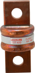 Ferraz Shawmut - 160 VDC, 300 VAC, 400 Amp, Fast-Acting General Purpose Fuse - Bolt-on Mount, 2-3/4" OAL, 200 at AC, 50 at DC kA Rating, 1-21/64" Diam - Exact Tooling