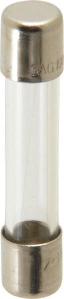 Ferraz Shawmut - 250 VAC, 0.1 Amp, Fast-Acting Miniature Glass Fuse - Clip Mount, 1-1/4" OAL, 1/4" Diam - Exact Tooling