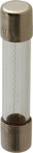 Ferraz Shawmut - 250 VAC, 0.8 Amp, Fast-Acting Miniature Glass Fuse - Clip Mount, 1-1/4" OAL, 1/4" Diam - Exact Tooling
