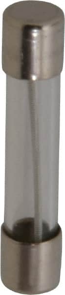Ferraz Shawmut - 250 VAC, 0.8 Amp, Time Delay Miniature Glass Fuse - Clip Mount, 1-1/4" OAL, 1/4" Diam - Exact Tooling