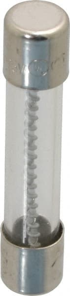 Ferraz Shawmut - 125 VAC, 10 Amp, Time Delay Miniature Glass Fuse - Clip Mount, 1-1/4" OAL, 10 at AC kA Rating, 1/4" Diam - Exact Tooling