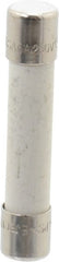 Ferraz Shawmut - 250 VAC, 6 Amp, Time Delay Miniature Ceramic Fuse - Clip Mount, 1-1/4" OAL, 1/4" Diam - Exact Tooling