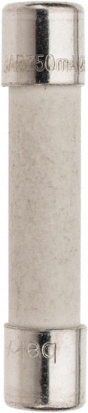 Ferraz Shawmut - 250 VAC, 0.75 Amp, Fast-Acting Miniature Ceramic Fuse - Clip Mount, 1-1/4" OAL, 1/4" Diam - Exact Tooling