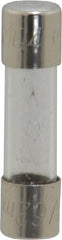 Ferraz Shawmut - 250 VAC, 0.06 Amp, Fast-Acting Miniature Glass Fuse - Clip Mount, 20mm OAL, 5mm Diam - Exact Tooling