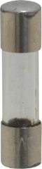 Ferraz Shawmut - 250 VAC, 0.1 Amp, Fast-Acting Miniature Glass Fuse - Clip Mount, 20mm OAL, 5mm Diam - Exact Tooling
