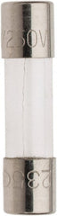Ferraz Shawmut - 250 VAC, 0.7 Amp, Fast-Acting Miniature Glass Fuse - Clip Mount, 20mm OAL, 5mm Diam - Exact Tooling