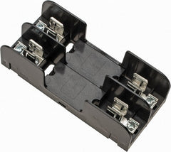 Ferraz Shawmut - 2 Pole, 10 to 14 AWG, 250/600 VAC/VDC, 30 Amp, Screw Mount Fuse Block - 5/16 Inch Diameter x 7 Inch Long x 3.09 Inch Wide x 2 Inch High Block - Exact Tooling