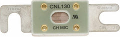 Ferraz Shawmut - 130 Amp Visible Link Flat Forklift & Truck Fuse - 32VAC, 32VDC, 3.18" Long x 0.75" Wide, Littelfuse CNL130, Bussman ANL130, Ferraz Shawmut CNL130 - Exact Tooling