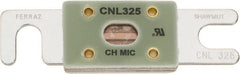 Ferraz Shawmut - 325 Amp Visible Link Flat Forklift & Truck Fuse - 32VAC, 32VDC, 3.18" Long x 0.75" Wide, Littelfuse CNL325, Bussman ANL325, Ferraz Shawmut CNL325 - Exact Tooling