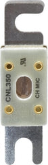 Ferraz Shawmut - 350 Amp Visible Link Flat Forklift & Truck Fuse - 32VAC, 32VDC, 3.18" Long x 0.75" Wide, Littelfuse CNL350, Bussman ANL350, Ferraz Shawmut CNL350 - Exact Tooling