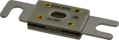 Ferraz Shawmut - 500 Amp Visible Link Flat Forklift & Truck Fuse - 32VAC, 32VDC, 3.18" Long x 0.75" Wide, Littelfuse CNL500, Bussman ANL500, Ferraz Shawmut CNL500 - Exact Tooling