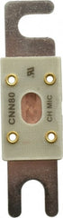 Ferraz Shawmut - 80 Amp Visible Link Flat Forklift & Truck Fuse - 125VAC, 48VDC, 3.18" Long x 0.75" Wide, Littelfuse CNN80, Bussman ANN80, Ferraz Shawmut CNN80 - Exact Tooling