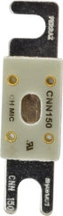 Ferraz Shawmut - 150 Amp Visible Link Flat Forklift & Truck Fuse - 125VAC, 48VDC, 3.18" Long x 0.75" Wide, Littelfuse CNN150, Bussman ANN150, Ferraz Shawmut CNN150 - Exact Tooling