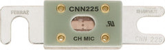 Ferraz Shawmut - 225 Amp Visible Link Flat Forklift & Truck Fuse - 125VAC, 48VDC, 3.18" Long x 0.75" Wide, Littelfuse CNN225, Bussman ANN225, Ferraz Shawmut CNN225 - Exact Tooling
