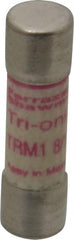 Ferraz Shawmut - 250 VAC, 1.8 Amp, Time Delay General Purpose Fuse - Clip Mount, 1-1/2" OAL, 10 at AC kA Rating, 13/32" Diam - Exact Tooling