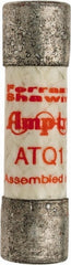 Ferraz Shawmut - 500 VAC, 1.13 Amp, Time Delay General Purpose Fuse - Clip Mount, 1-1/2" OAL, 10 at AC kA Rating, 13/32" Diam - Exact Tooling