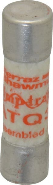 Ferraz Shawmut - 500 VAC, 3 Amp, Time Delay Midget Fuse - Clip Mount, 1-1/2" OAL, 10 at AC kA Rating, 13/32" Diam - Exact Tooling