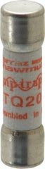 Ferraz Shawmut - 500 VAC, 20 Amp, Time Delay General Purpose Fuse - Clip Mount, 1-1/2" OAL, 10 at AC kA Rating, 13/32" Diam - Exact Tooling