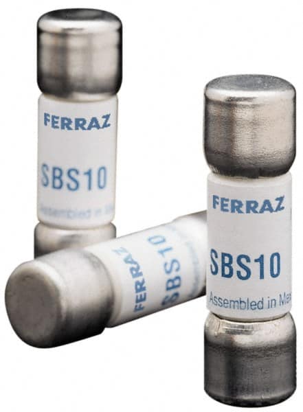 Ferraz Shawmut - 600 VAC, 12 Amp, Fast-Acting General Purpose Fuse - Clip Mount, 1-3/8" OAL, 100 at AC kA Rating, 13/32" Diam - Exact Tooling