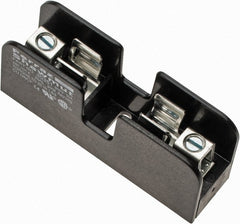 Ferraz Shawmut - 1 Pole, 14 to 6 AWG, 600 VAC/VDC, 30 Amp, DIN Rail Mount, Screw Mount Fuse Block - 13/32 Inch Diameter x 1-1/2 Inch Fuse Length, 3.04 Inch Long x 0.85 Inch Wide x 1.31 Inch High Block - Exact Tooling