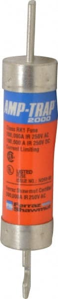 Ferraz Shawmut - 250 VAC/VDC, 100 Amp, Time Delay General Purpose Fuse - Clip Mount, 5-7/8" OAL, 100 at DC, 200 at AC kA Rating, 1-1/16" Diam - Exact Tooling