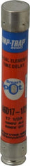 Ferraz Shawmut - 600 VAC/VDC, 17.5 Amp, Time Delay General Purpose Fuse - Clip Mount, 127mm OAL, 100 at DC, 200 at AC kA Rating, 13/16" Diam - Exact Tooling