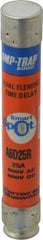 Ferraz Shawmut - 600 VAC/VDC, 25 Amp, Time Delay General Purpose Fuse - Clip Mount, 127mm OAL, 100 at DC, 200 at AC kA Rating, 13/16" Diam - Exact Tooling