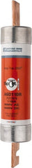 Ferraz Shawmut - 600 VAC/VDC, 110 Amp, Time Delay General Purpose Fuse - Clip Mount, 9-5/8" OAL, 100 at DC, 200 at AC kA Rating, 1-13/16" Diam - Exact Tooling