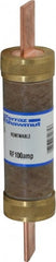 Ferraz Shawmut - 250 VAC, 100 Amp, Fast-Acting Renewable Fuse - Clip Mount, 5-7/8" OAL, 10 at AC kA Rating, 1-1/16" Diam - Exact Tooling