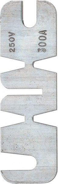 Ferraz Shawmut - 250 VAC, 300 Amp, Fast-Acting Renewable Fuse - Fuse Holder Mount, 8-5/8" OAL, 10 at AC kA Rating, 2-1/16" Diam - Exact Tooling