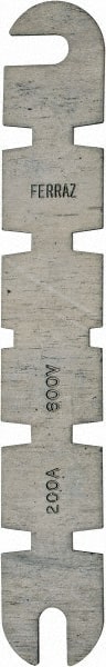 Ferraz Shawmut - 600 VAC, 200 Amp, Fast-Acting Renewable Fuse - Fuse Holder Mount, 9-5/8" OAL, 10 at AC kA Rating, 1-13/16" Diam - Exact Tooling