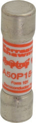 Ferraz Shawmut - 450 VDC, 500 VAC, 15 Amp, Fast-Acting Semiconductor/High Speed Fuse - Clip Mount, 50.8mm OAL, 100 at AC, 79 at DC kA Rating, 9/16" Diam - Exact Tooling