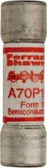 Ferraz Shawmut - 650 VDC, 700 VAC, 10 Amp, Fast-Acting Semiconductor/High Speed Fuse - Clip Mount, 50.8mm OAL, 100 at AC/DC kA Rating, 9/16" Diam - Exact Tooling
