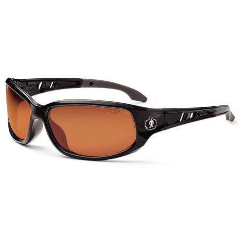 Valkyrie Copper Lens Black Safety Glasses - Exact Tooling