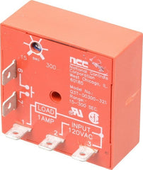 NCC - 5 Pin, Time Delay Relay - 1 at Resistive or Inductive Load Contact Amp, 120 VAC, On Board Trimpot - Exact Tooling