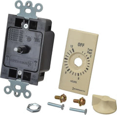 Intermatic - 12 hr Indoor Analog Spring-wound Mechanical Timer - 125 VAC, 50/60 Hz, - Exact Tooling