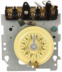 Intermatic - 24 hr Mechanism Only Analog Electromechanical Timer Switch - 12 On/Off per Day, 120 VAC, 60 Hz, - Exact Tooling