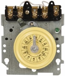 Intermatic - 24 hr Mechanism Only Analog Electromechanical Timer Switch - 12 On/Off per Day, 208 to 277 VAC, 60 Hz, - Exact Tooling