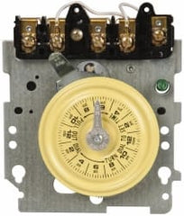 Intermatic - 24 hr Mechanism Only Analog Electromechanical Timer Switch - 12 On/Off per Day, 208 to 277 VAC, 60 Hz, - Exact Tooling