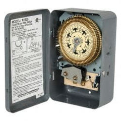 Intermatic - 7 Day Indoor Analog Electromechanical Timer Switch - 6 On/Off per Day, 120 VAC, 60 Hz, - Exact Tooling