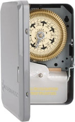 Intermatic - 7 Day Indoor Analog Electromechanical Timer Switch - 6 On/Off per Day, 208 to 277 VAC, 60 Hz, - Exact Tooling