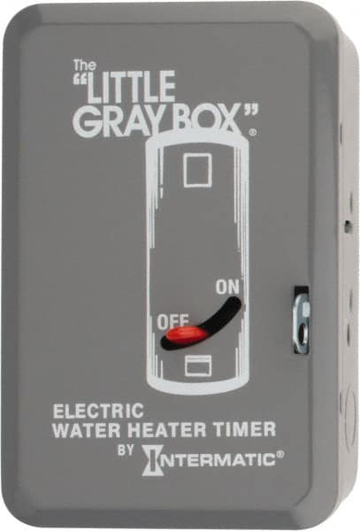 Intermatic - 24 hr Indoor Analog Mechanical Timer Switch - 12 On/Off per Day, 208 to 277 VAC, 60 Hz, - Exact Tooling