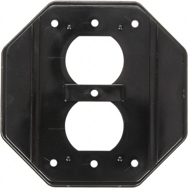 Intermatic - Electrical Outlet Box Aluminum Duplex Insert - Includes (1) Insert - Exact Tooling