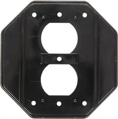 Intermatic - Electrical Outlet Box Aluminum Duplex Insert - Includes (1) Insert - Exact Tooling