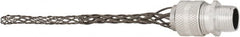 Hubbell Wiring Device-Kellems - 9.7 to 12.7mm Capacity, Liquidtight, Straight Strain Relief Cord Grip - 1/2 NPT Thread, 5.735" Long, Aluminum - Exact Tooling