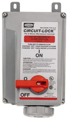 Hubbell Wiring Device-Kellems - 3 Phase, 480 VAC, 30 Amp, 15 hp, 4 Pin Configuration, Interlock Receptacle - 3 Poles, Watertight, IEC 60309, Red - Exact Tooling