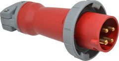 Hubbell Wiring Device-Kellems - Pin & Sleeve Plugs & Connectors; Connector Type: Plug ; Pin Configuration: 4 ; Number of Poles: 3 ; Amperage: 30 ; Voltage: 480 VAC ; Maximum Cord Grip Diameter (mm): 31.80 - Exact Tooling