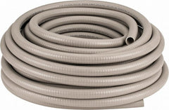 Hubbell Wiring Device-Kellems - 3/4" Trade Size, 100' Long, Flexible Liquidtight Conduit - PVC, 21.1mm ID, Gray - Exact Tooling