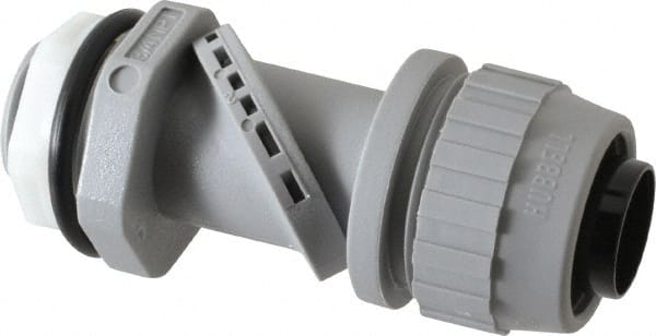 Hubbell Wiring Device-Kellems - 3/4" Trade, Thermoplastic Push In Straight Liquidtight Conduit Connector - Noninsulated - Exact Tooling